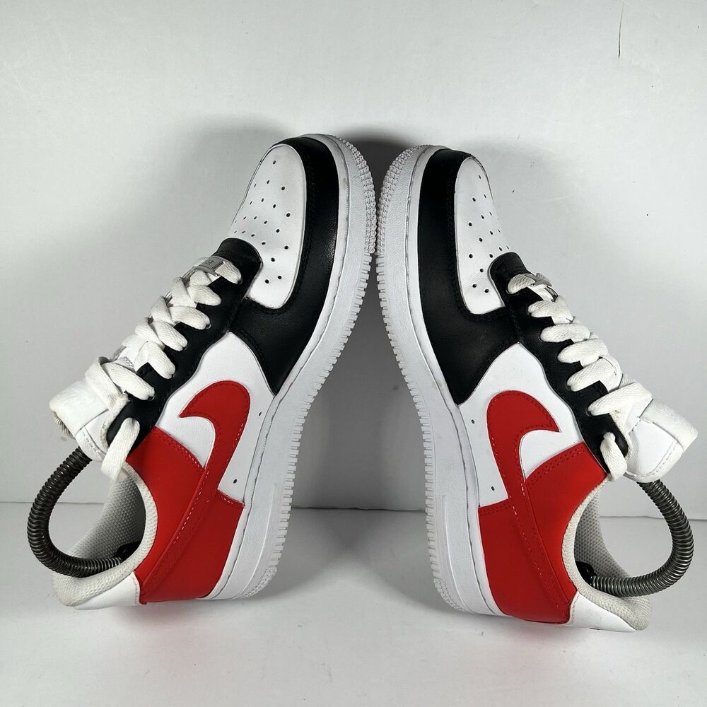 Nike Air Force 1 '07 Atlanta Falcons Custom Shoes Sneakers NFL Women's Size 7 - Picture 5 of 8